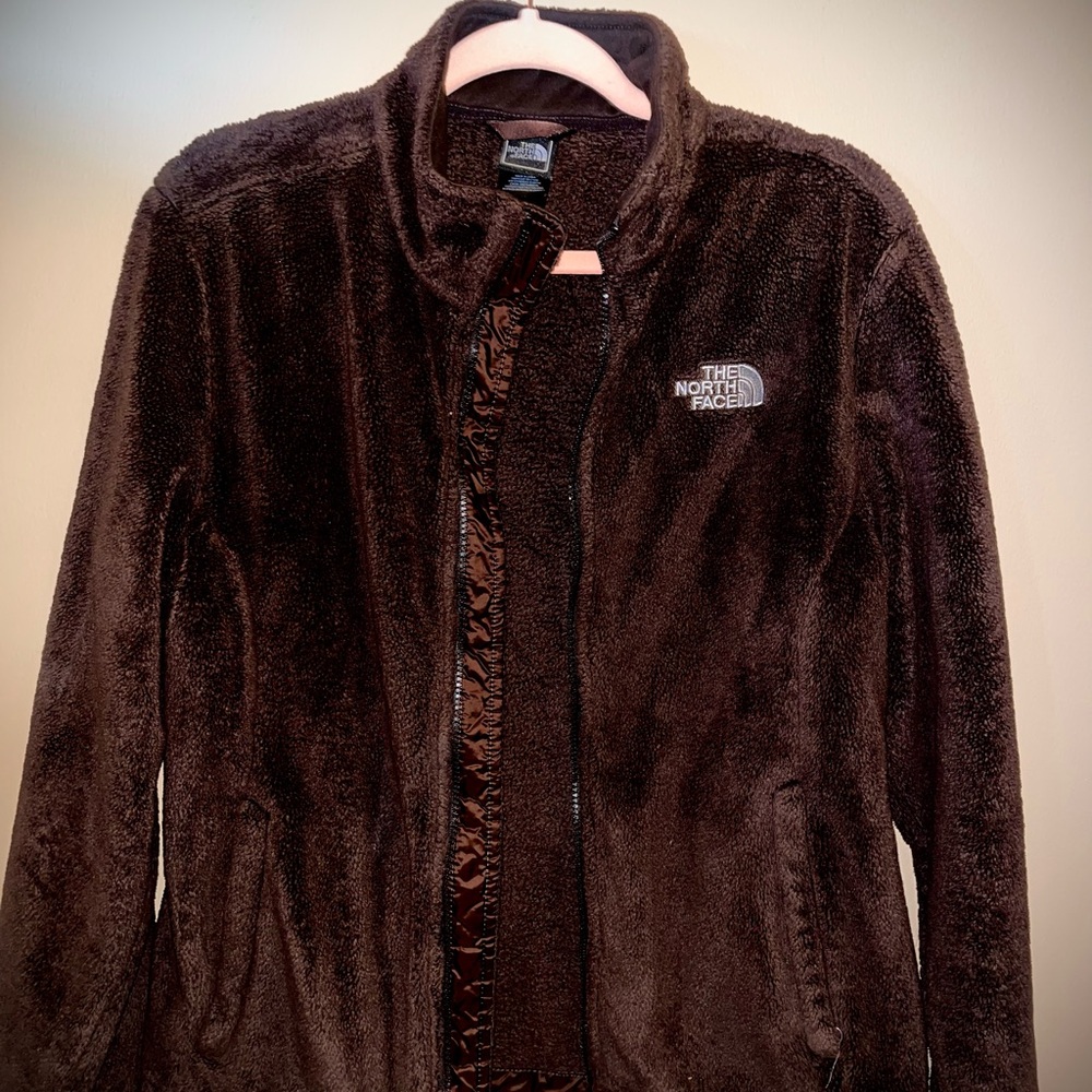 The North Face Women's Dark Brown Teddy Jacket